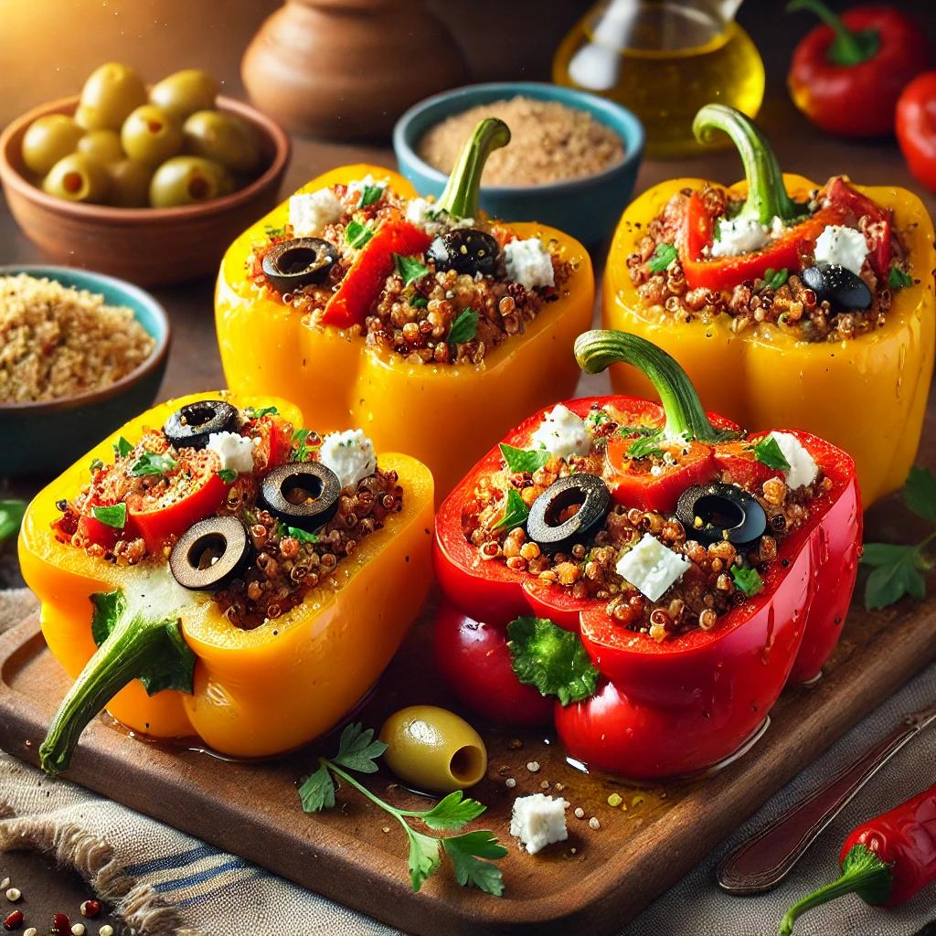 Mediterranean Stuffed Peppers 