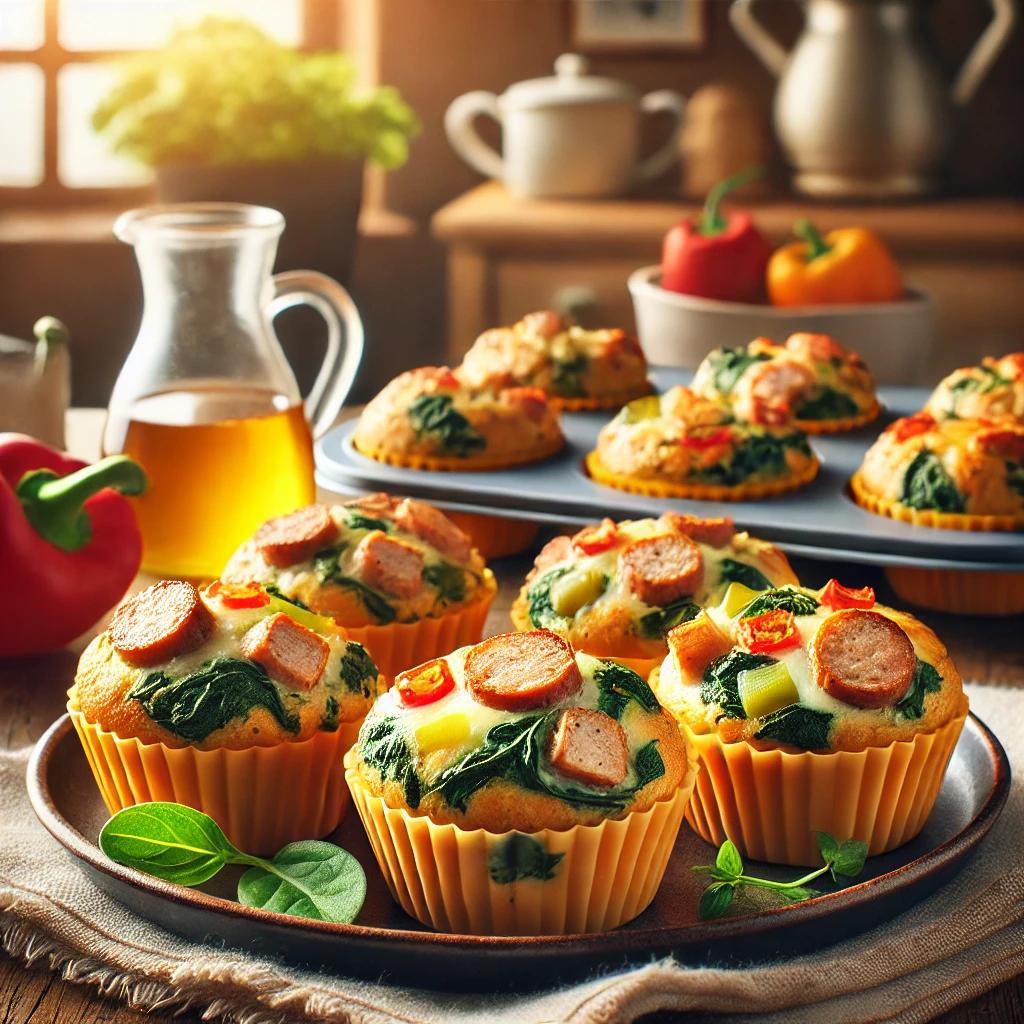 Savory Breakfast Muffins